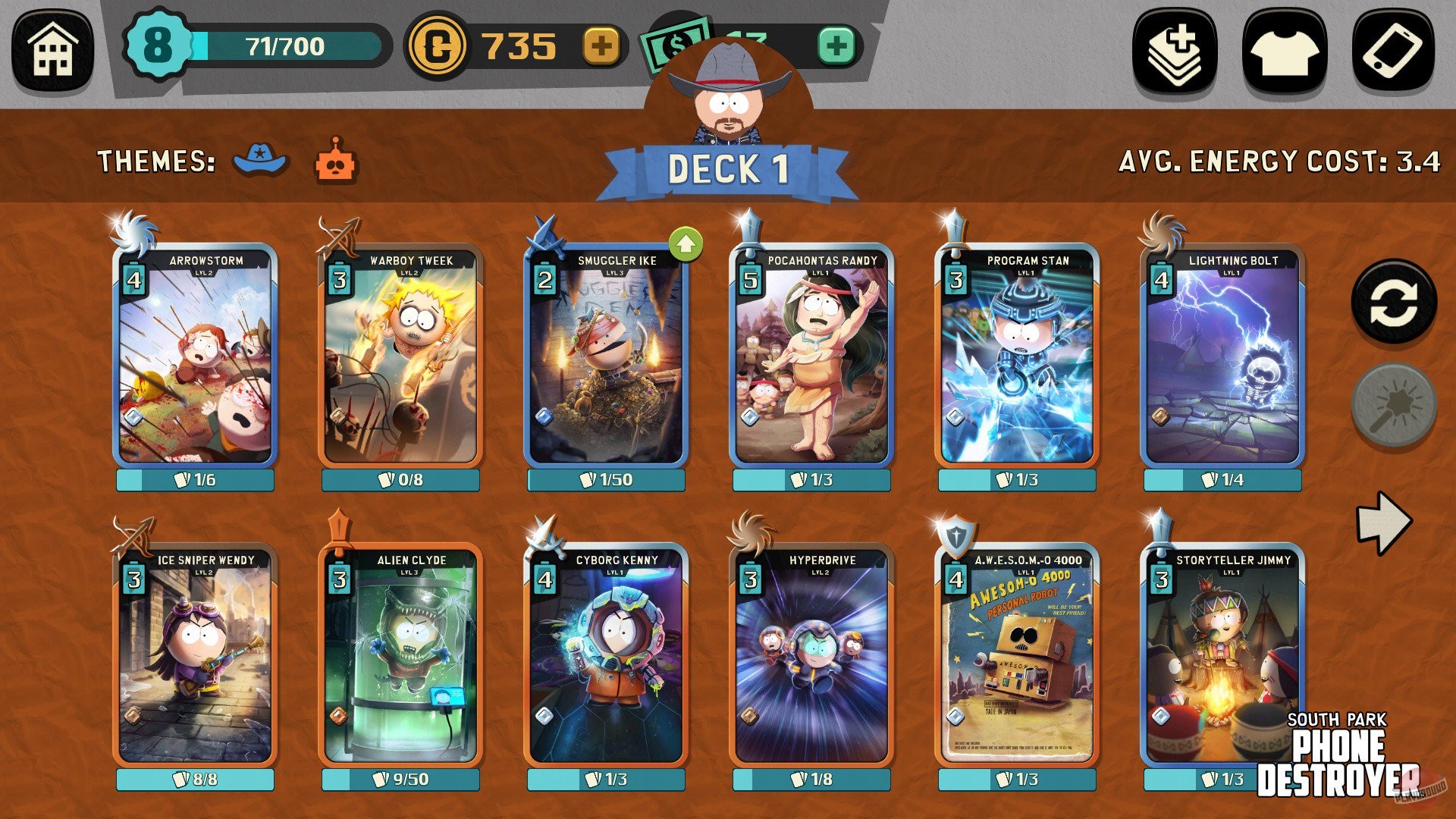 Скриншот из игры South Park: Phone Destroyer - 22