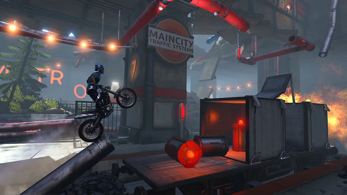 Скриншот из игры Trials Fusion: Fire in the Deep - 2