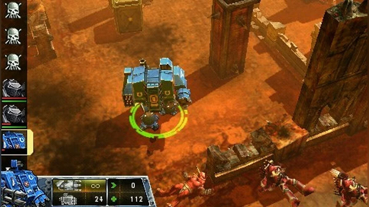 Скриншот из игры Warhammer 40,000: Squad Command - 7