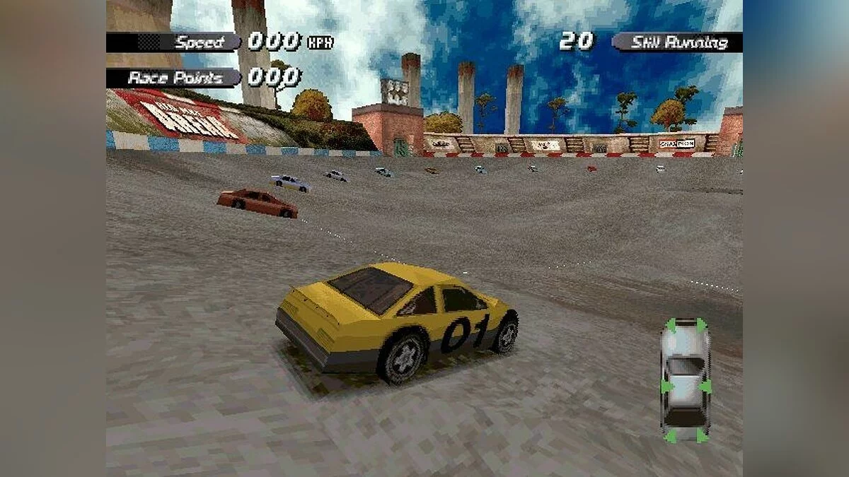 Скриншот из игры Destruction Derby 2 - 3