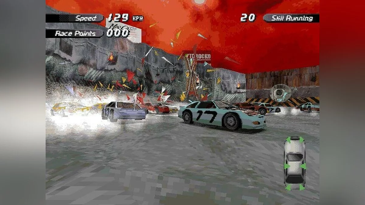 Скриншот из игры Destruction Derby 2 - 6