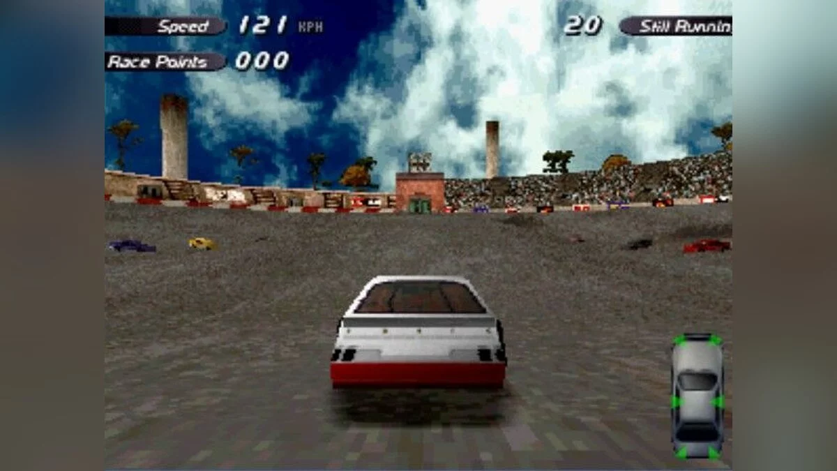 Скриншот из игры Destruction Derby 2 - 1