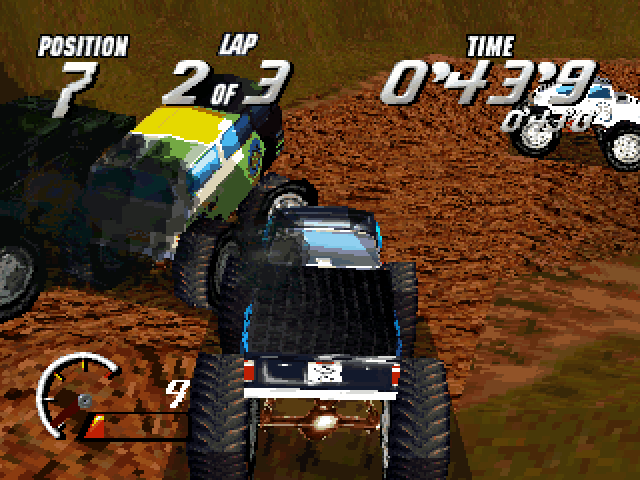 Скриншот из игры Thunder Truck Rally - 4