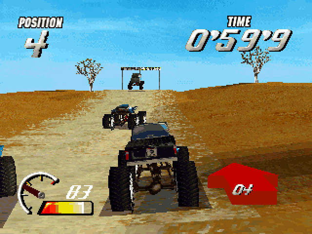 Скриншот из игры Thunder Truck Rally - 2