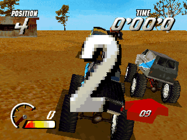 Скриншот из игры Thunder Truck Rally - 3