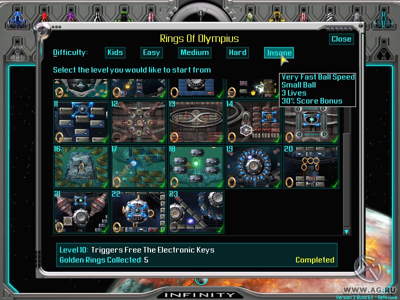 Скриншот из игры Ricochet Infinity - 9