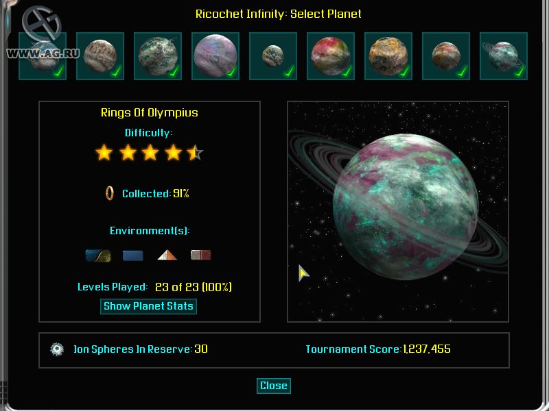 Скриншот из игры Ricochet Infinity - 14