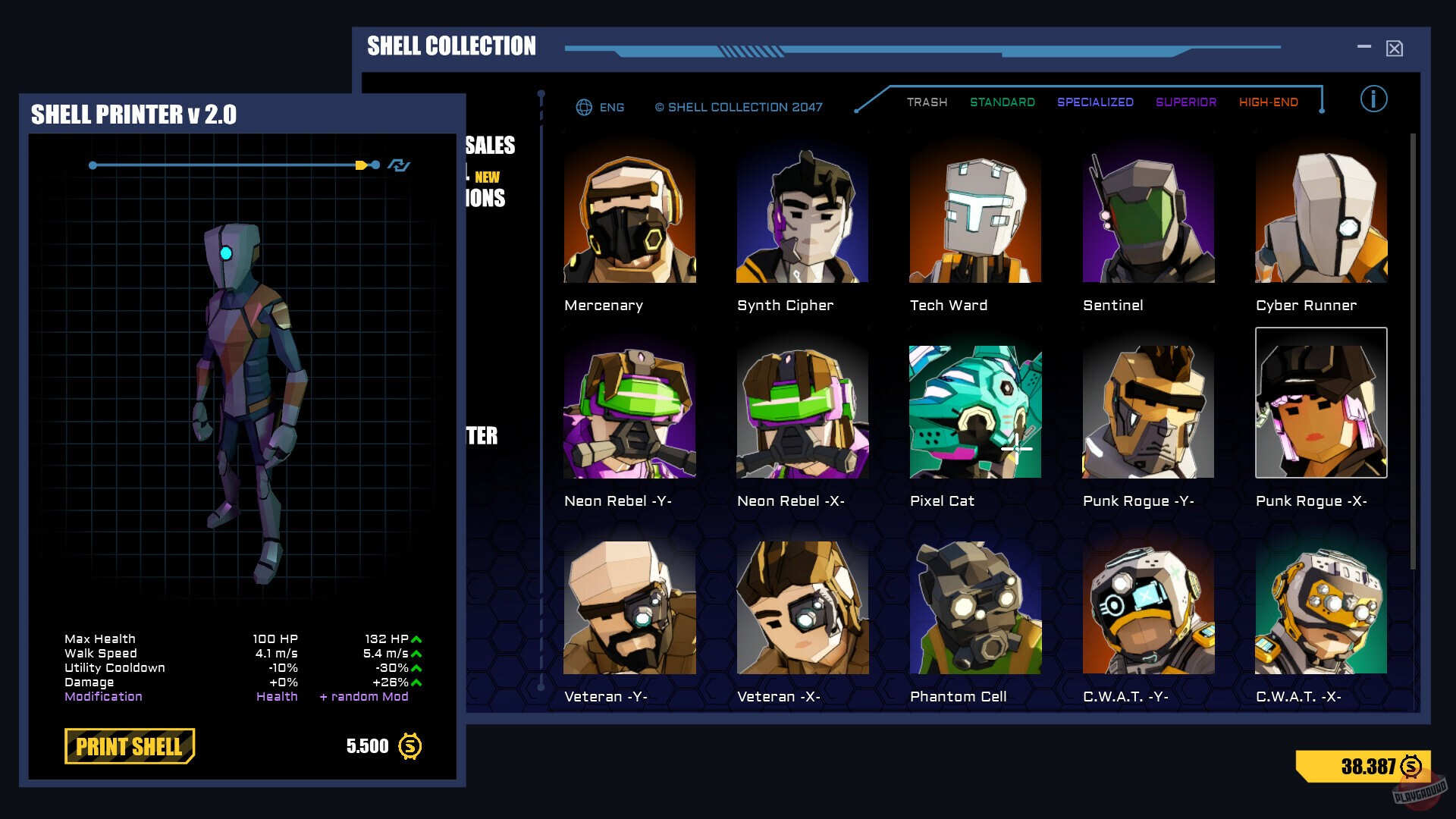 Скриншот из игры Shell Runner - 6