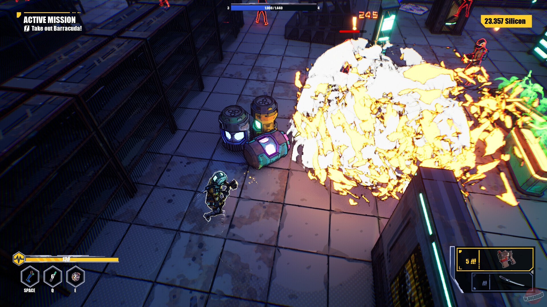 Скриншот из игры Shell Runner - 1