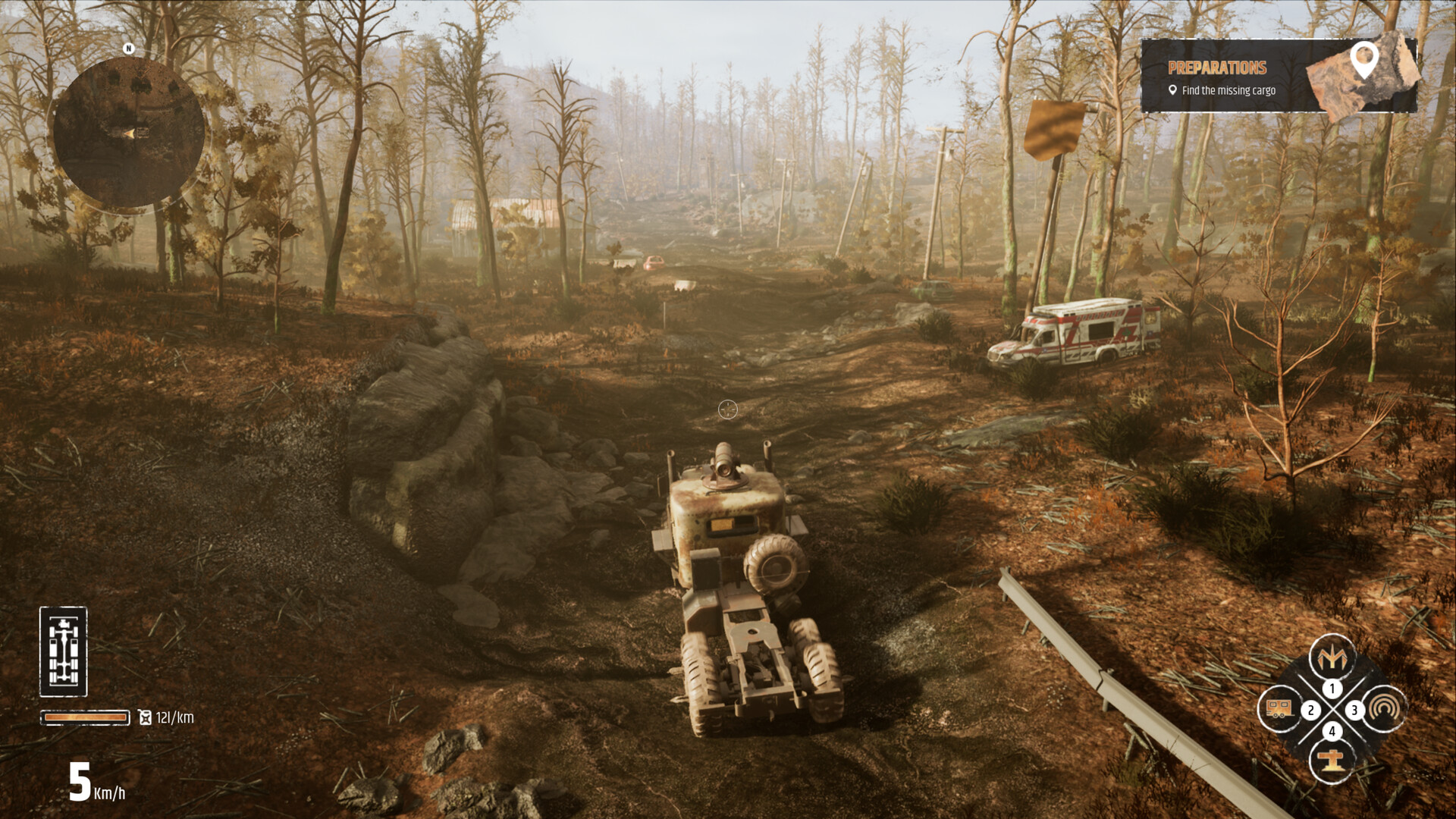 Скриншот из игры Dust & Diesel: Deadland Delivery - 24