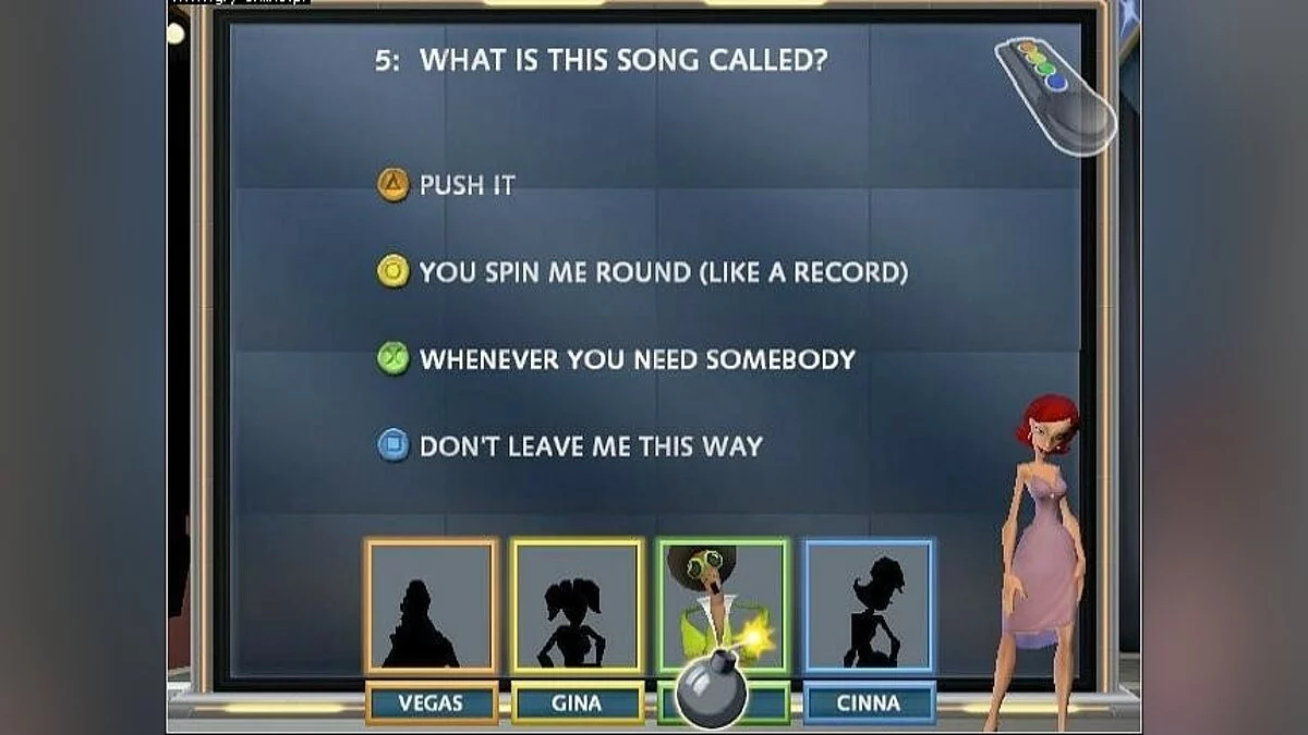 Скриншот из игры Buzz!: The Music Quiz - 9