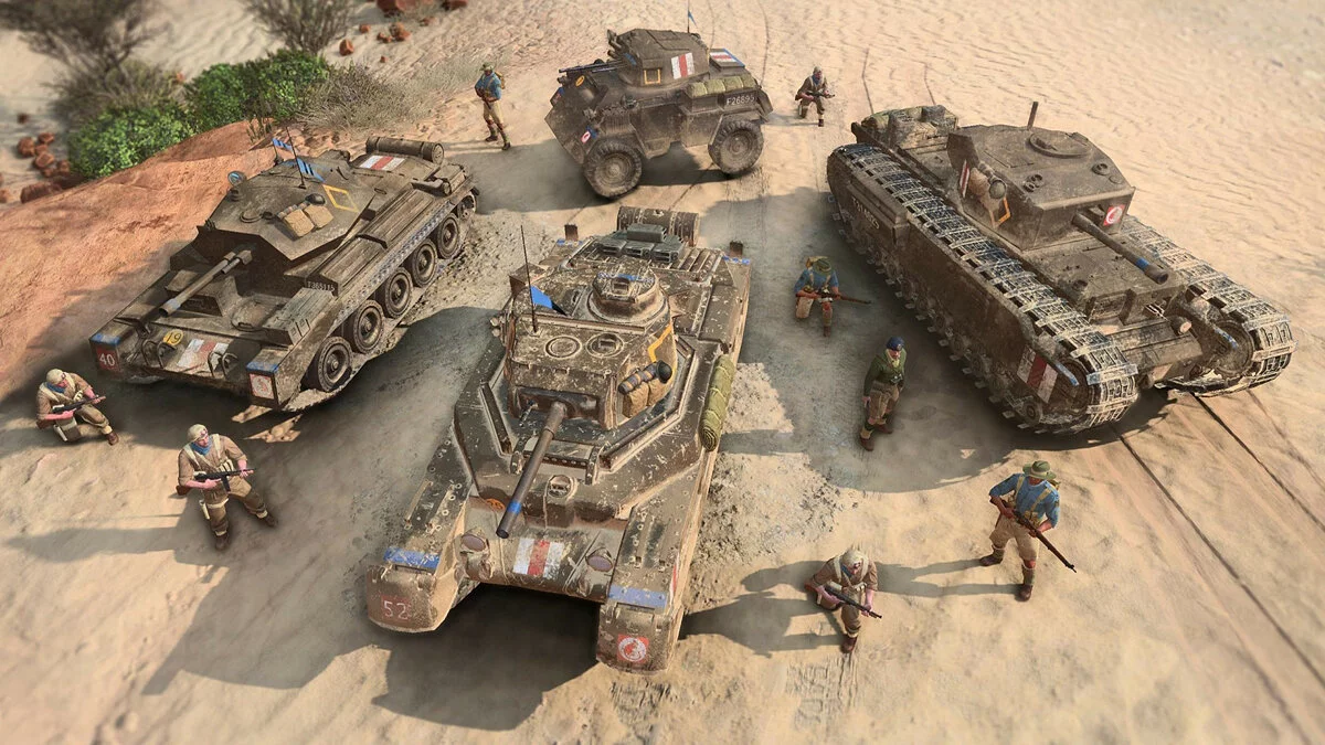 Скриншот из игры Company of Heroes 3 - 23