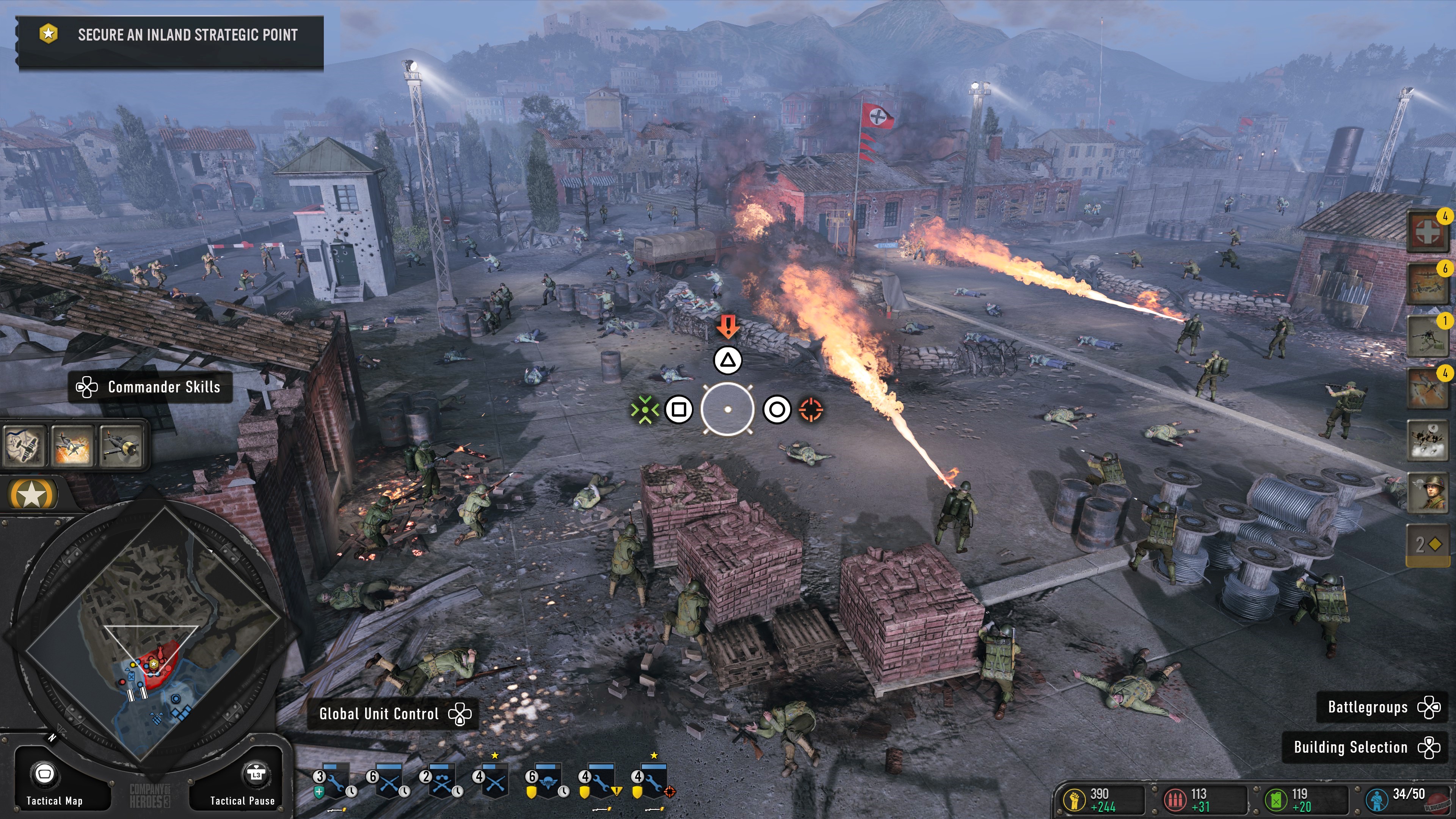 Скриншот из игры Company of Heroes 3 - 41
