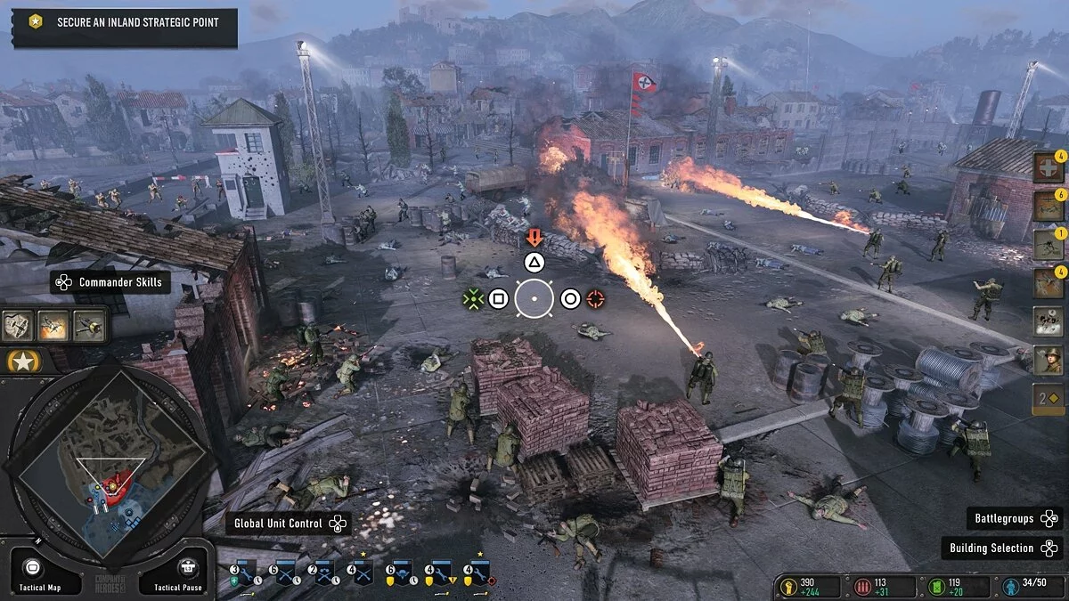 Скриншот из игры Company of Heroes 3 - 8