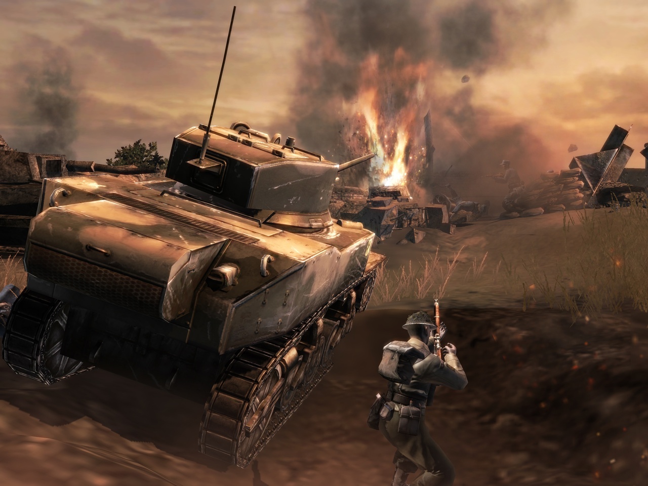 Скриншот из игры Company of Heroes: Opposing Fronts - 28