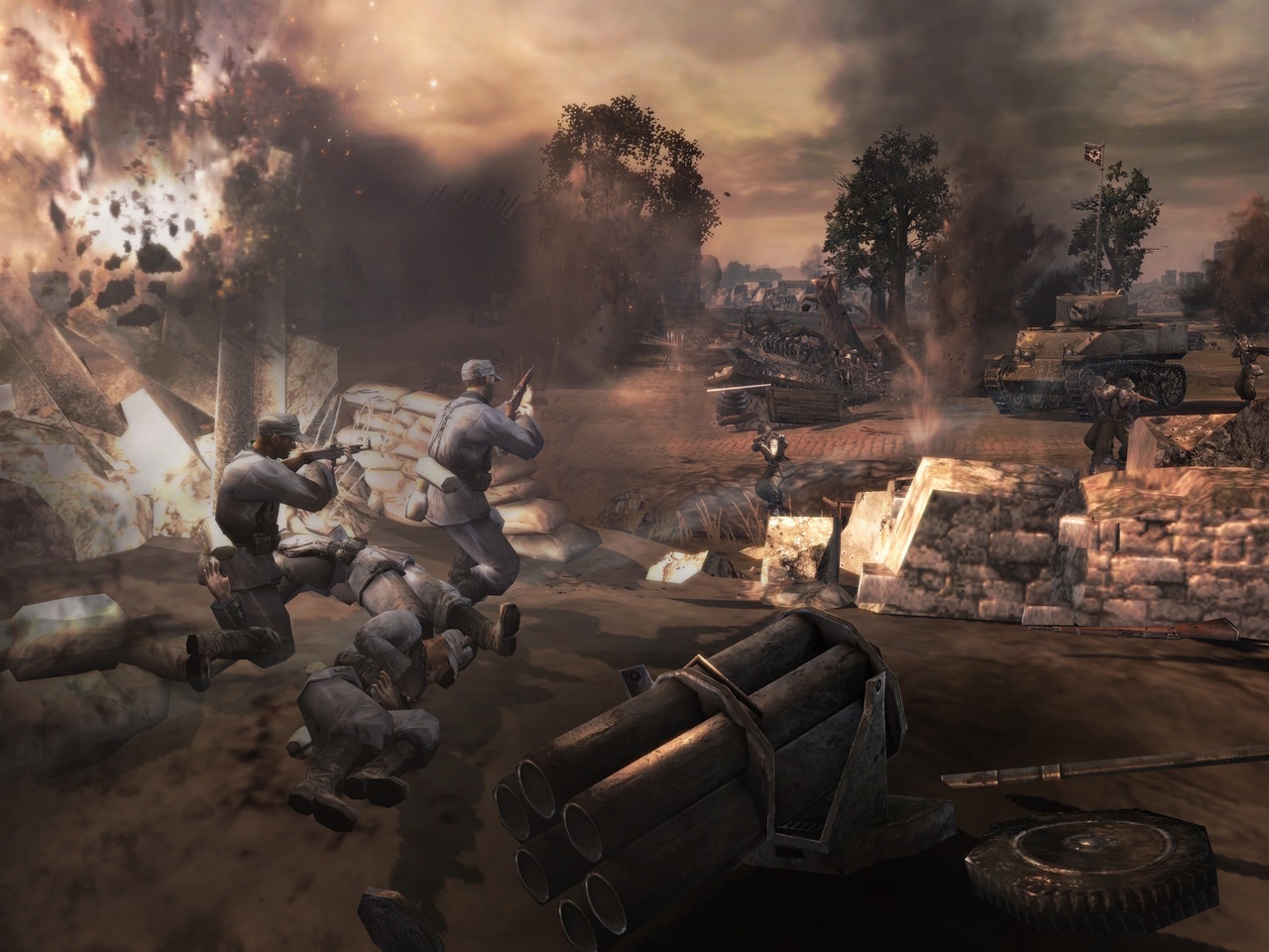 Скриншот из игры Company of Heroes: Opposing Fronts - 35
