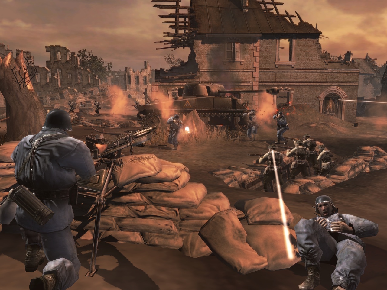 Скриншот из игры Company of Heroes: Opposing Fronts - 31