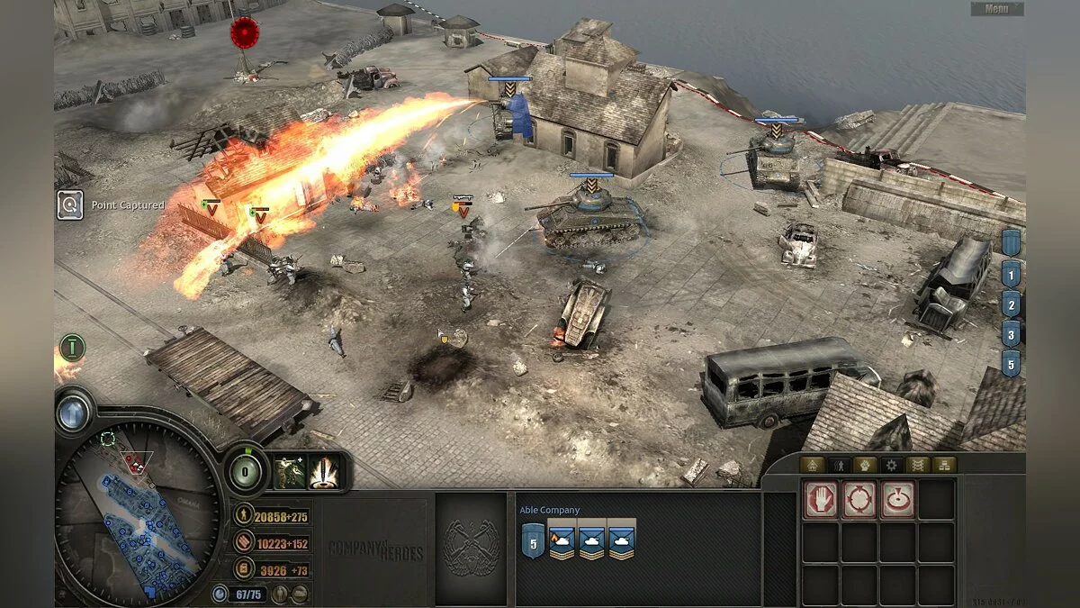 Скриншот из игры Company of Heroes - 54