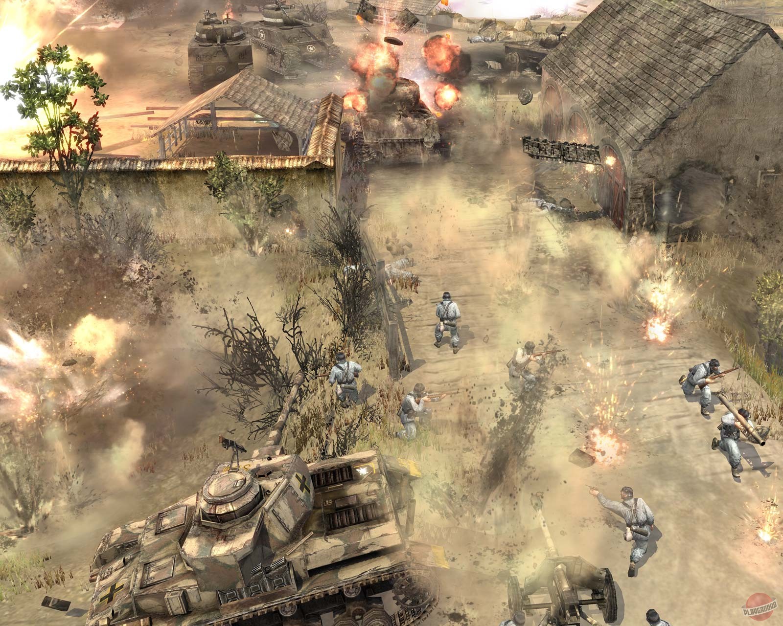 Скриншот из игры Company of Heroes - 94