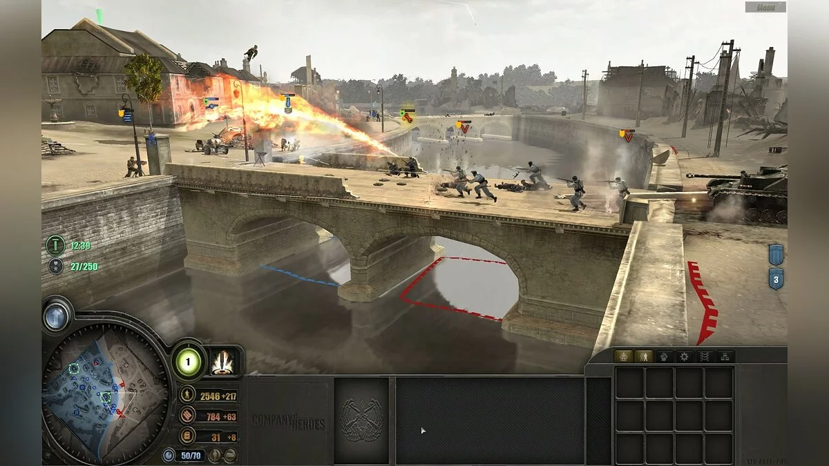 Скриншот из игры Company of Heroes - 19