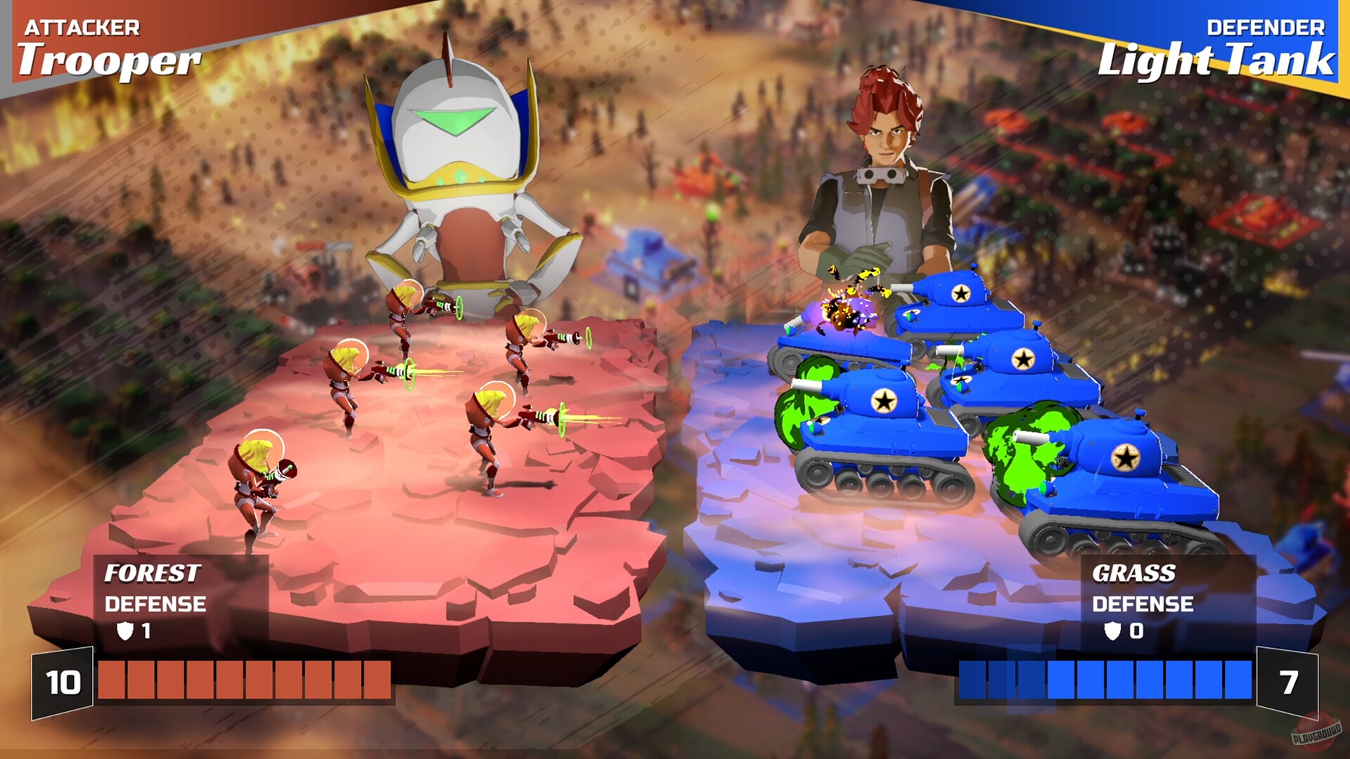 Скриншот из игры Earth vs Mars - 12