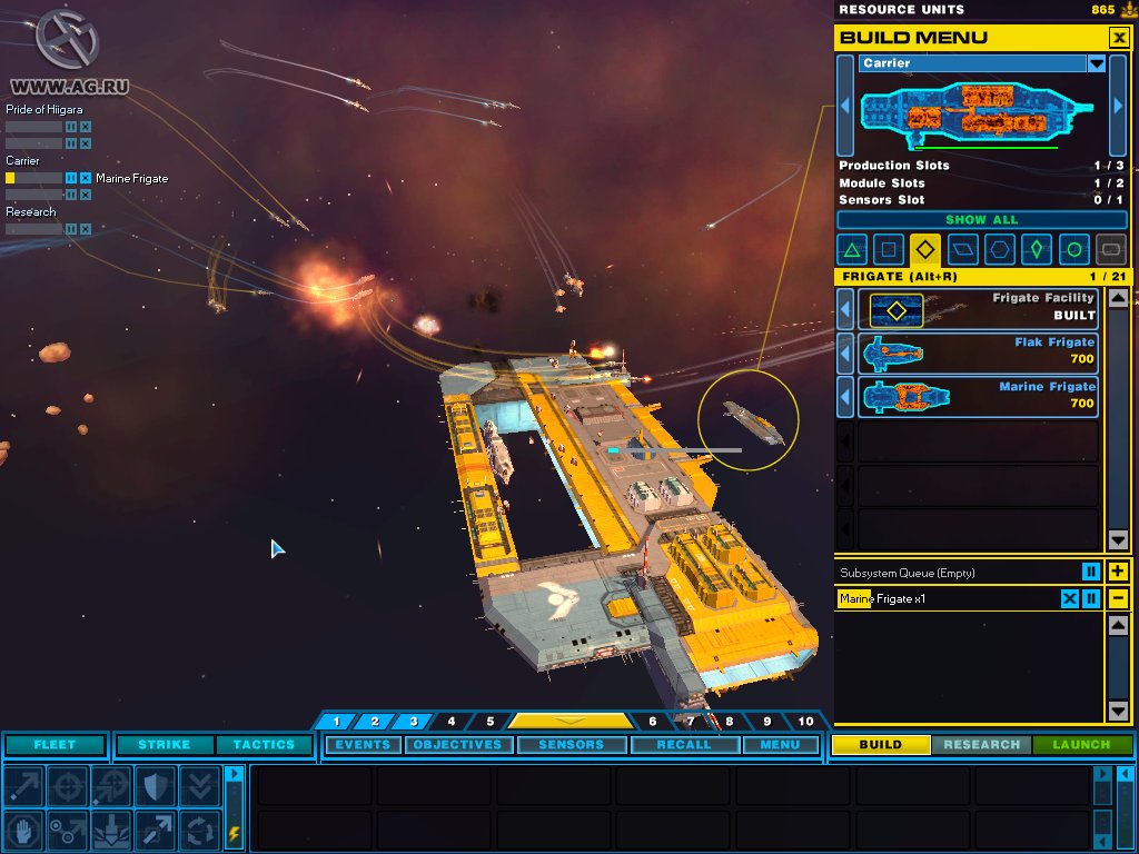 Скриншот из игры Homeworld 2 - 70