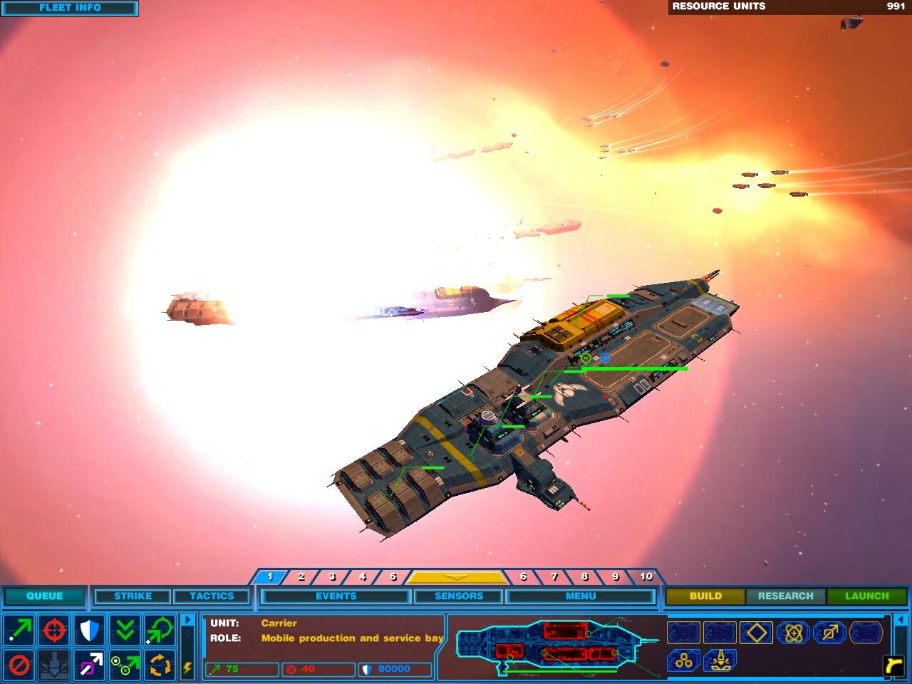 Скриншот из игры Homeworld 2 - 80