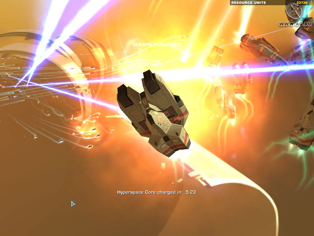 Скриншот из игры Homeworld 2 - 100
