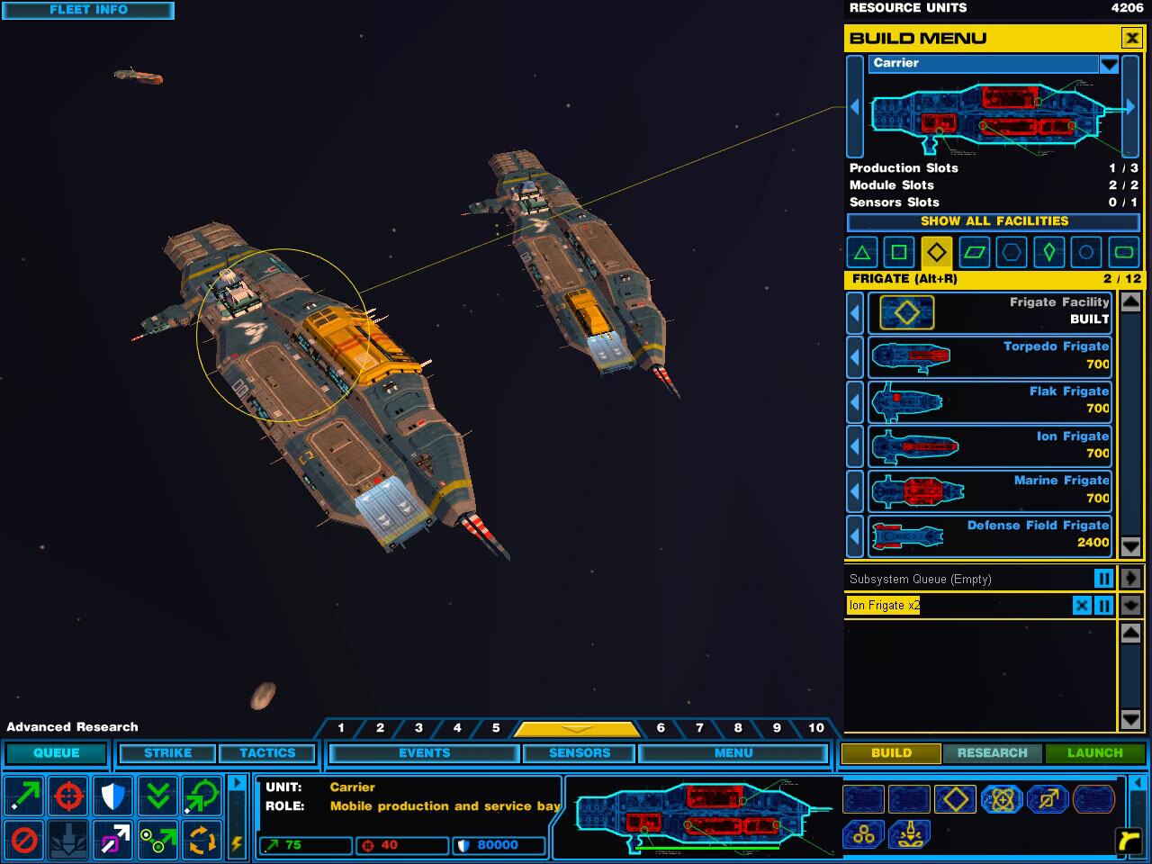 Скриншот из игры Homeworld 2 - 36