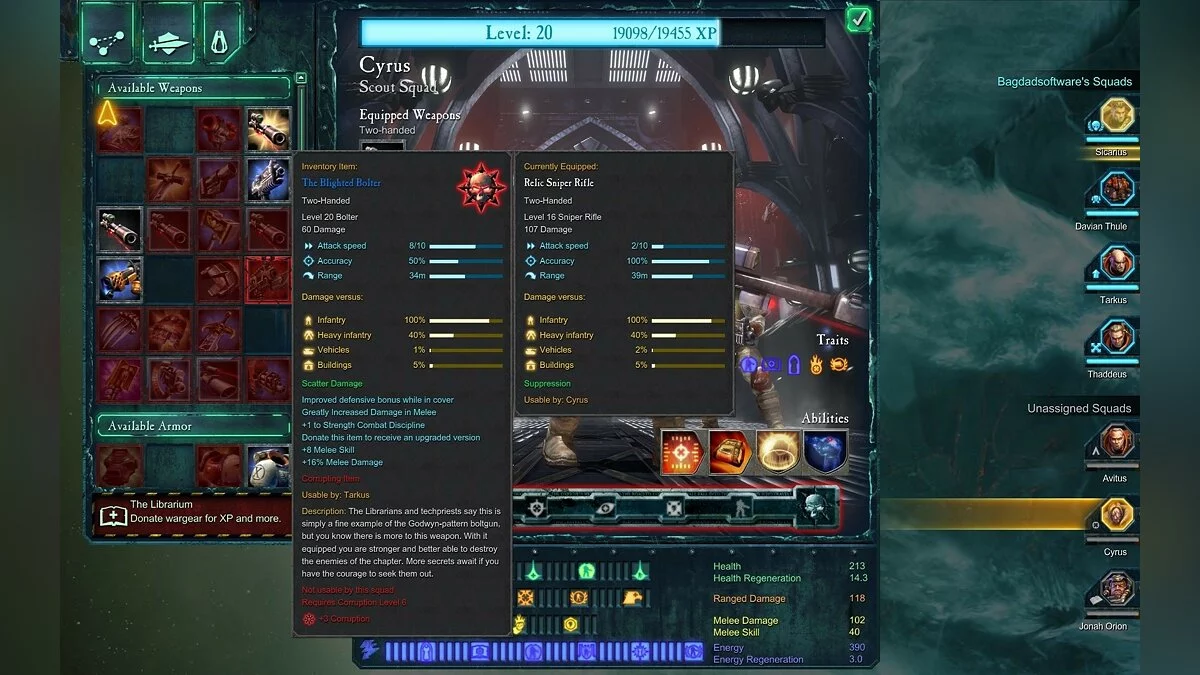 Скриншот из игры Warhammer 40,000: Dawn of War 2 – Chaos Rising - 20