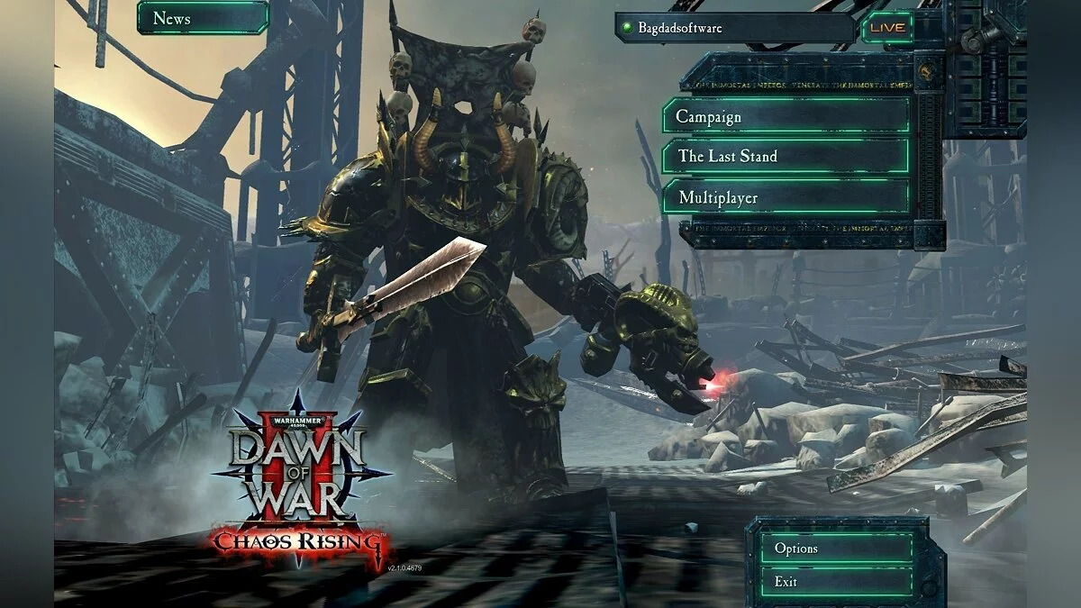 Скриншот из игры Warhammer 40,000: Dawn of War 2 – Chaos Rising - 13