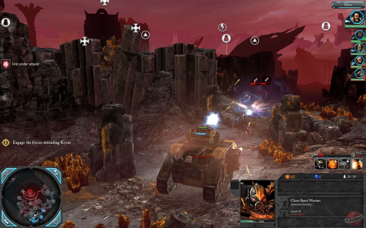 Скриншот из игры Warhammer 40,000: Dawn of War 2 - 27