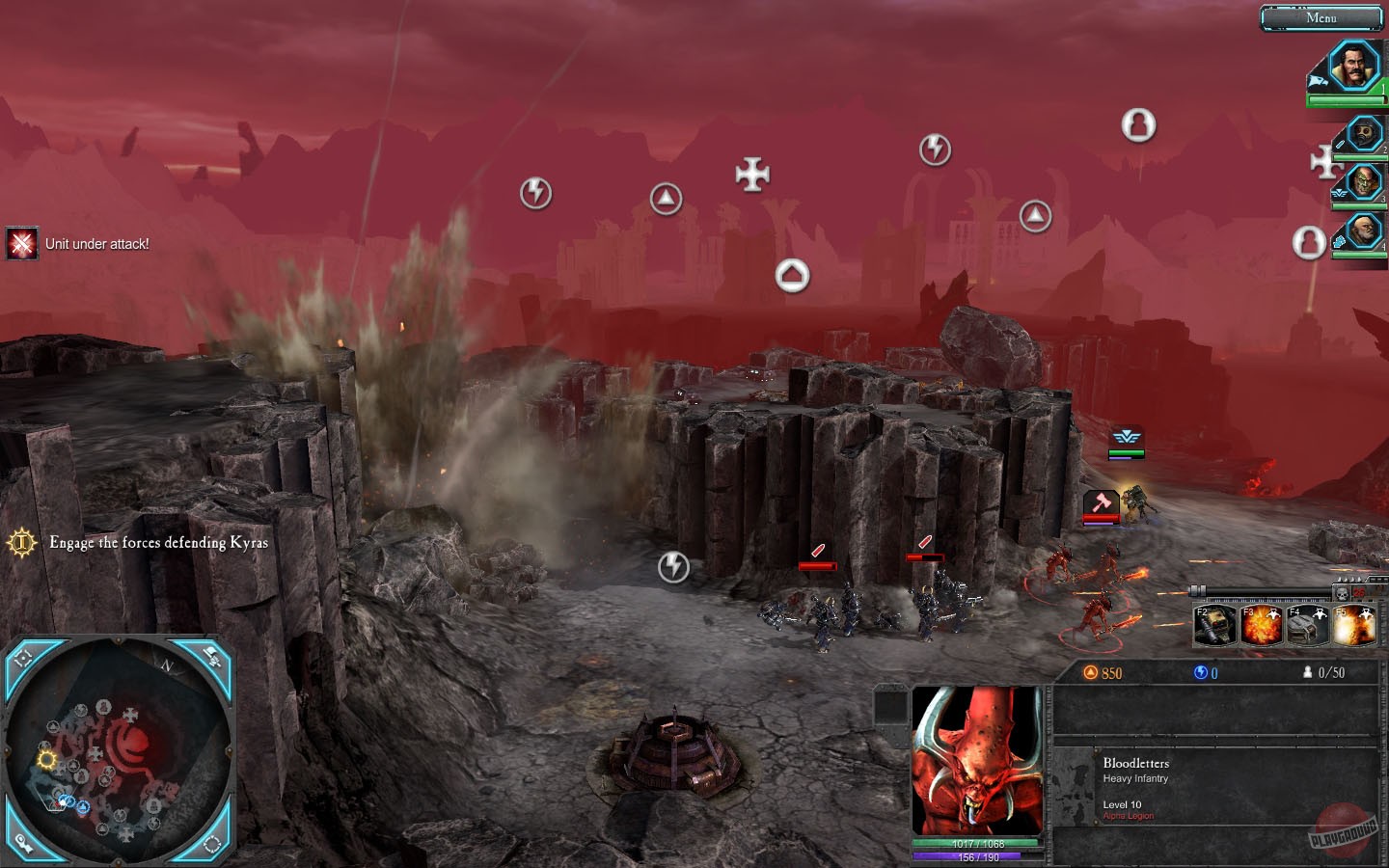 Скриншот из игры Warhammer 40,000: Dawn of War 2 - 24