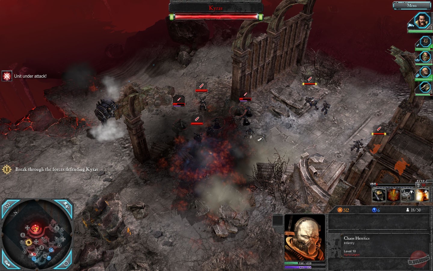 Скриншот из игры Warhammer 40,000: Dawn of War 2 - 22
