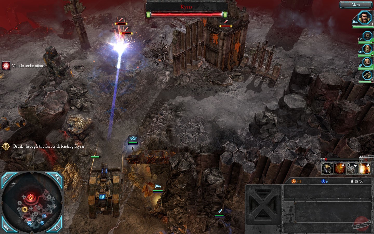 Скриншот из игры Warhammer 40,000: Dawn of War 2 - 23