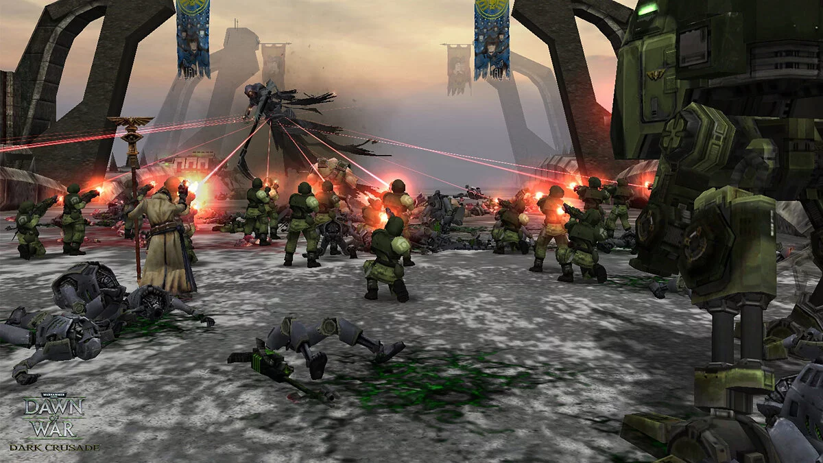 Скриншот из игры Warhammer 40,000: Dawn of War - Dark Crusade - 21