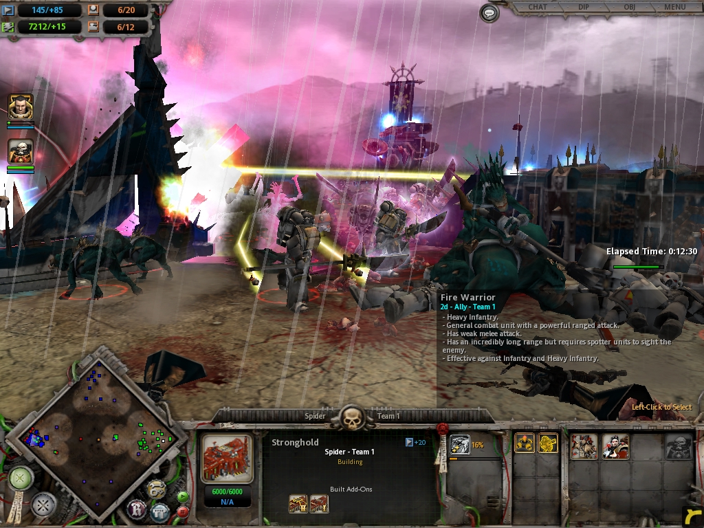 Скриншот из игры Warhammer 40,000: Dawn of War - Dark Crusade - 45