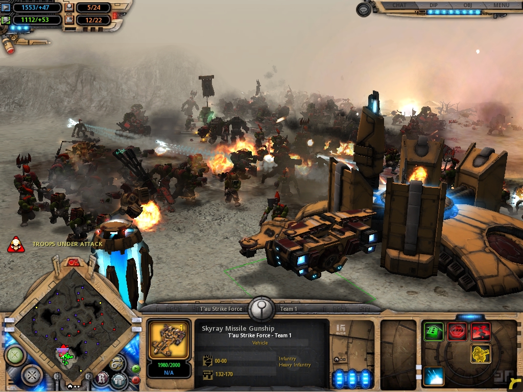 Скриншот из игры Warhammer 40,000: Dawn of War - Dark Crusade - 53