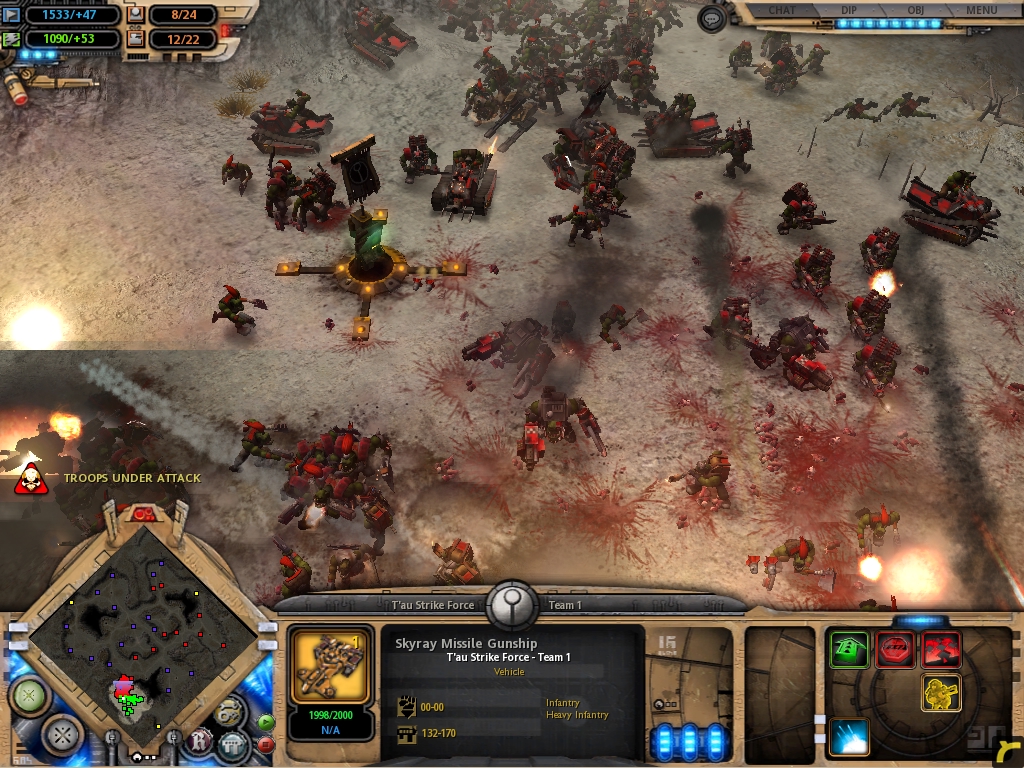Скриншот из игры Warhammer 40,000: Dawn of War - Dark Crusade - 50