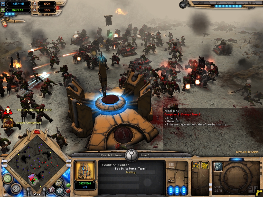 Скриншот из игры Warhammer 40,000: Dawn of War - Dark Crusade - 51