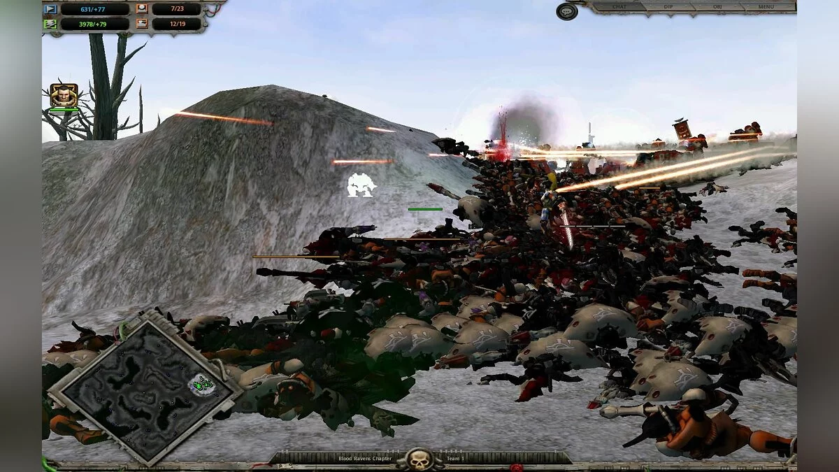 Скриншот из игры Warhammer 40,000: Dawn of War - Dark Crusade - 30
