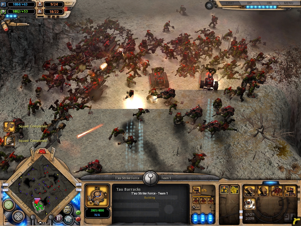 Скриншот из игры Warhammer 40,000: Dawn of War - Dark Crusade - 37