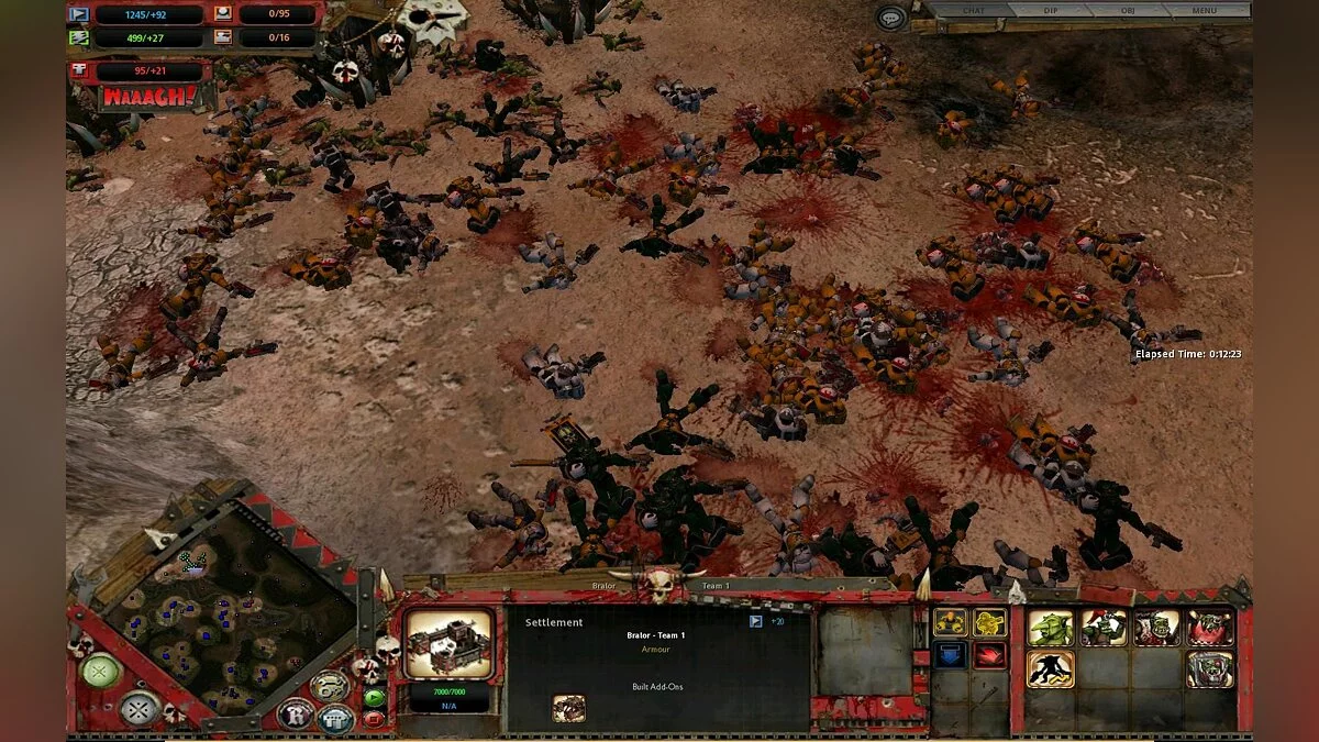 Скриншот из игры Warhammer 40,000: Dawn of War - Dark Crusade - 14