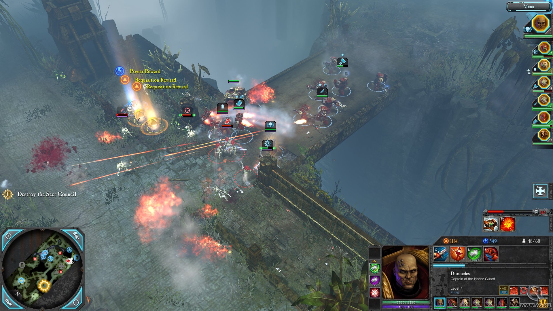 Скриншот из игры Warhammer 40,000: Dawn of War II - Retribution - 86