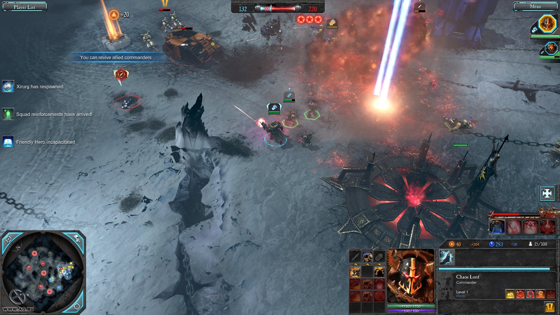 Скриншот из игры Warhammer 40,000: Dawn of War II - Retribution - 122