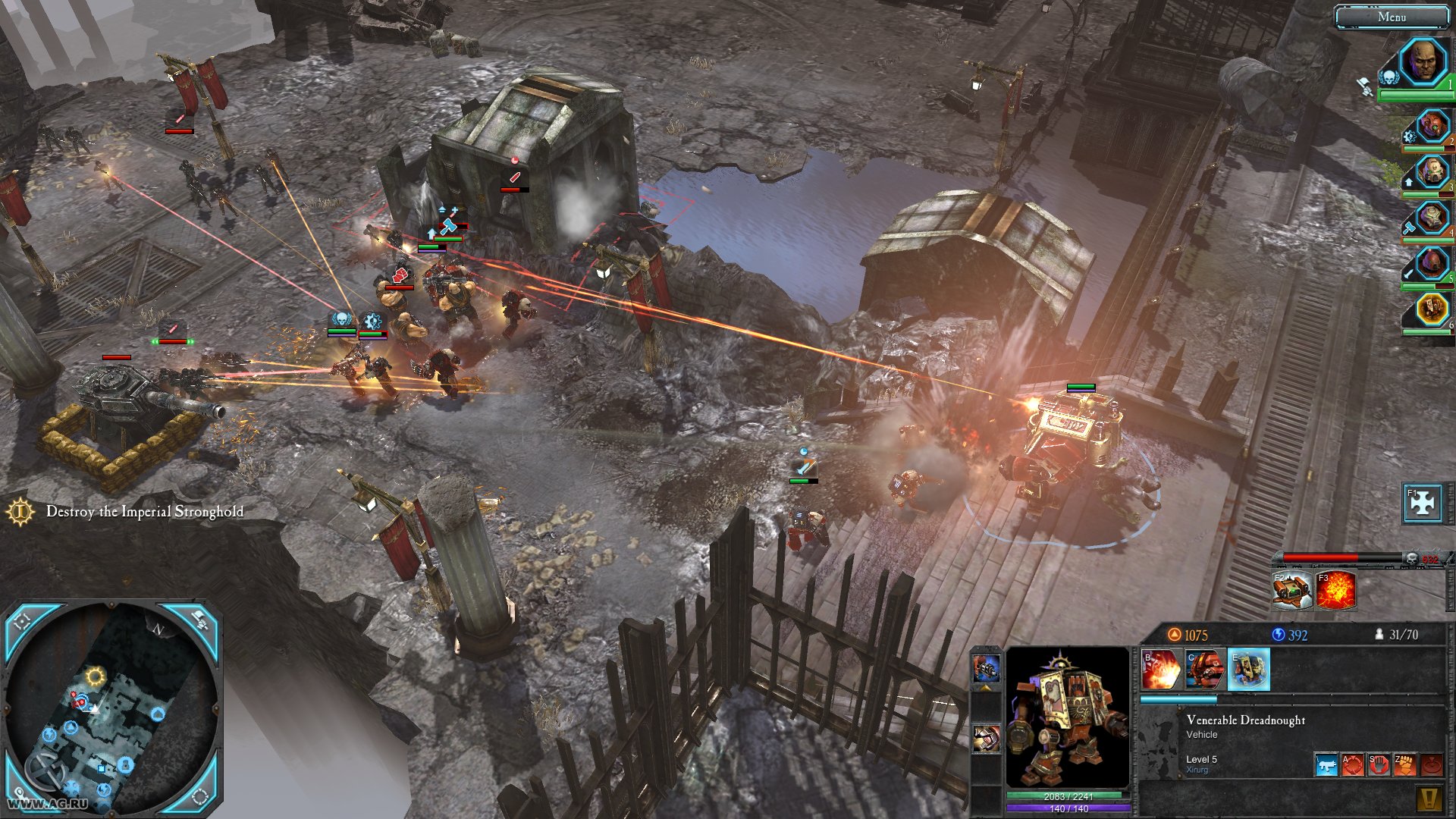 Скриншот из игры Warhammer 40,000: Dawn of War II - Retribution - 130