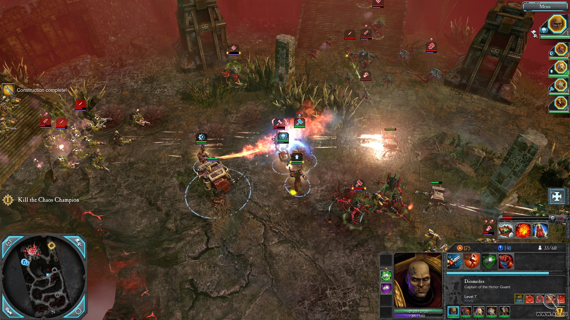 Скриншот из игры Warhammer 40,000: Dawn of War II - Retribution - 139