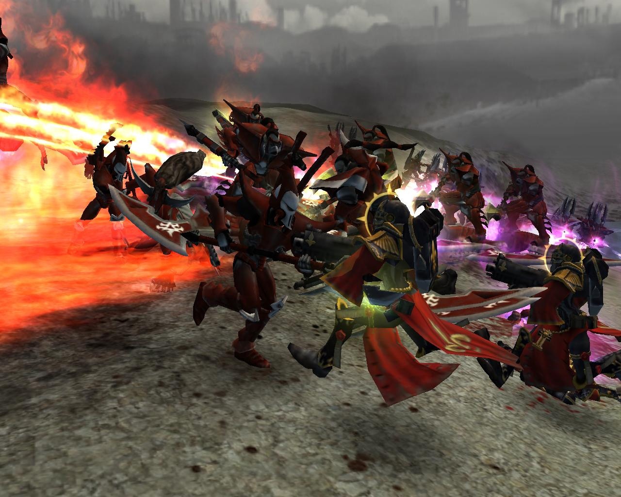 Скриншот из игры Warhammer 40,000: Dawn of War - Soulstorm - 20