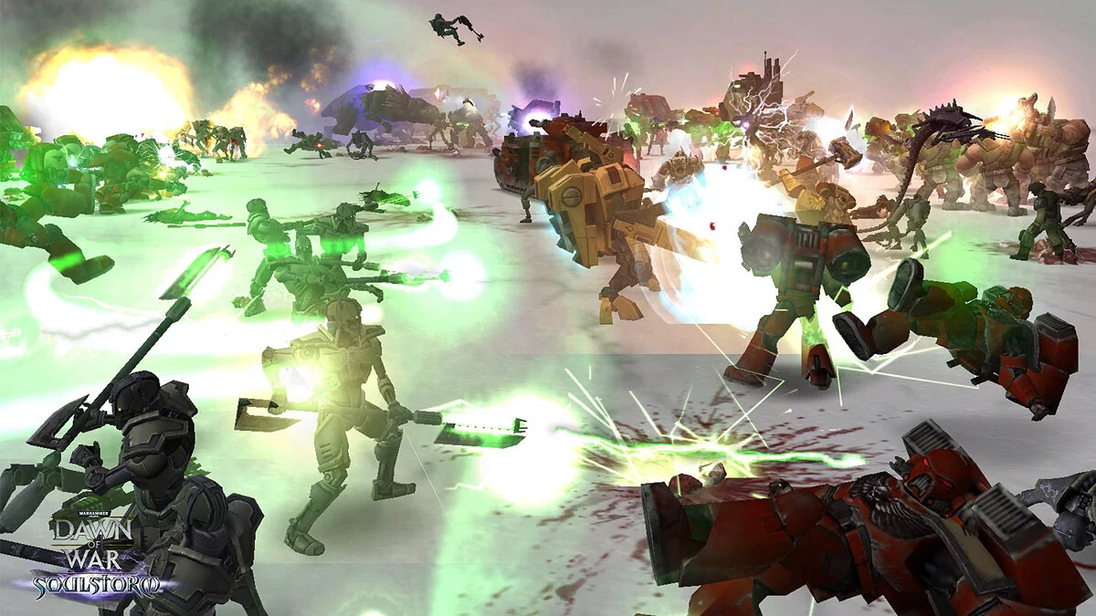 Скриншот из игры Warhammer 40,000: Dawn of War - Soulstorm - 13