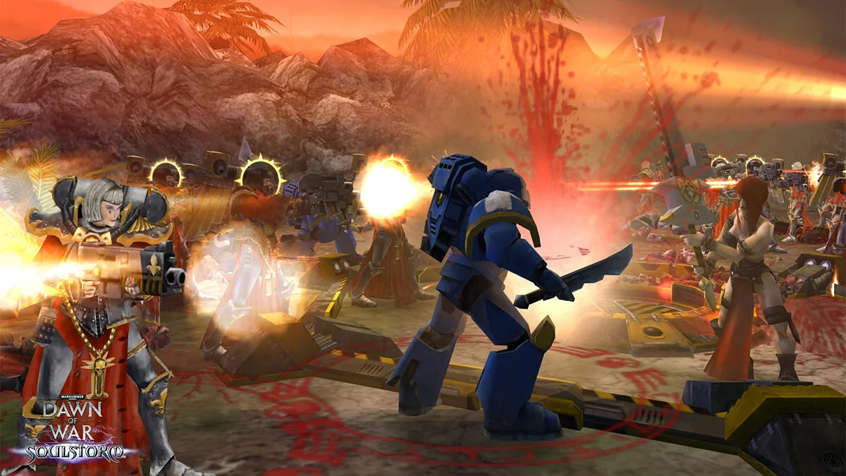 Скриншот из игры Warhammer 40,000: Dawn of War - Soulstorm - 22